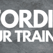 Affording Your Training